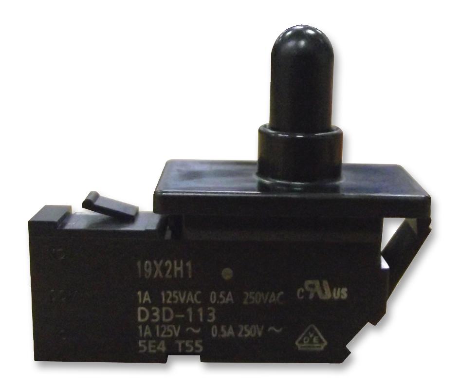 D3D113 SWITCH, DOOR, PLUNGER, SPDT, 1A OMRON