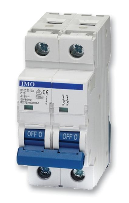 B10C2006A CIRCUIT BREAKER, 10KA, 2 POLE, 6A IMO PRECISION CONTROLS