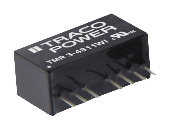 TMR 3-2423WI CONVERTER, DC TO DC, +/-15V, 3W TRACO POWER