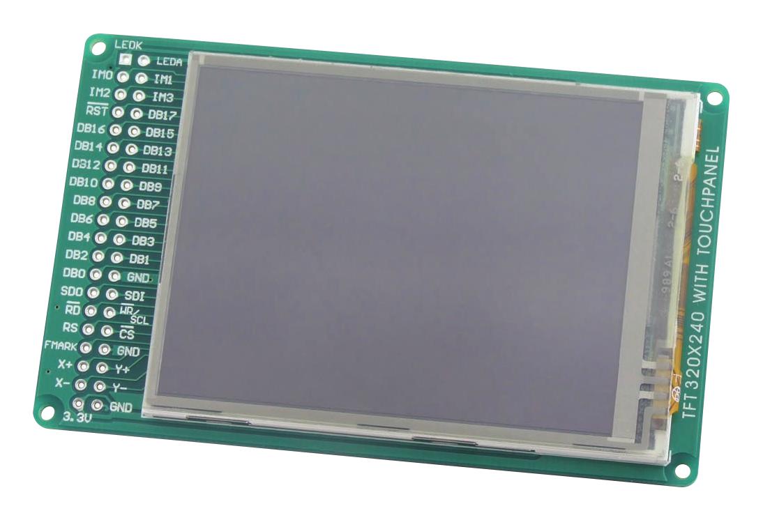 MIKROE-495 DISPLAY PROTOBOARD, TFT 320X240 MIKROELEKTRONIKA