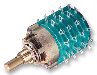 C4D0412N-A SWITCH, ROTARY, 4P12T, 0.5A, 125V ELECTROSWITCH