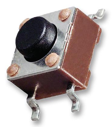 FSM4JSMATR SWITCH, TACTILE SPST, 0.05A, OUTSIDE L ALCOSWITCH - TE CONNECTIVITY