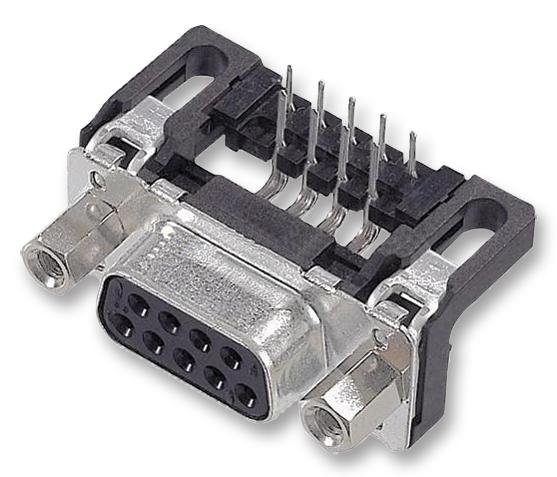 09 66 512 7601 D SUB, RECEPTACLE, R/A, 2.54MM, 50WAY HARTING