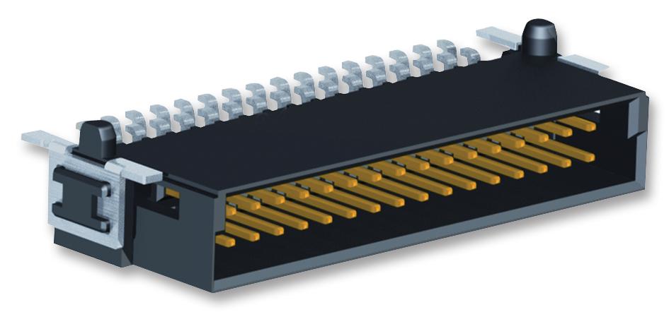 15 15 050 2601 000 CONNECTOR, PLUG, R/A, 1.27MM, 50WAY HARTING