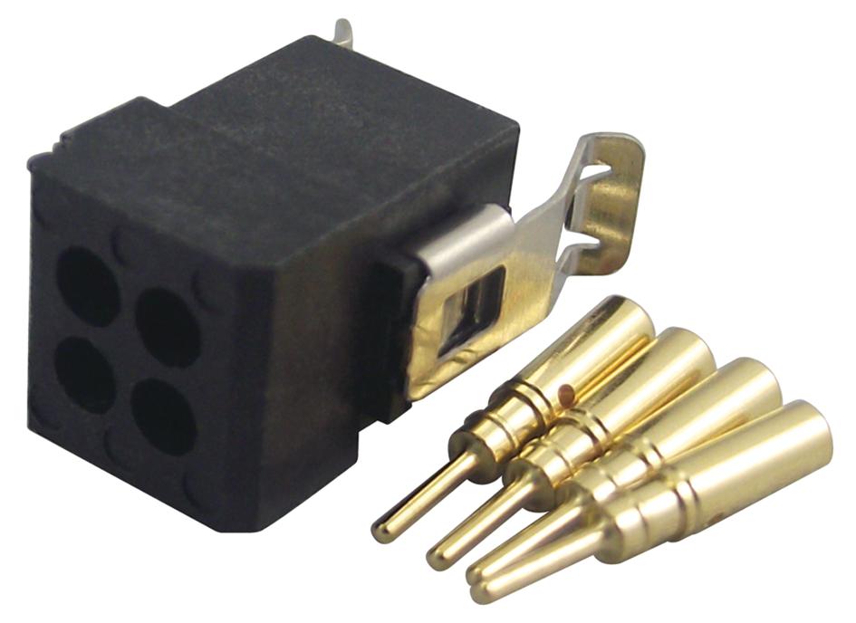 M80-8120405 CONNECTOR, PLUG, 2MM, 4WAY HARWIN