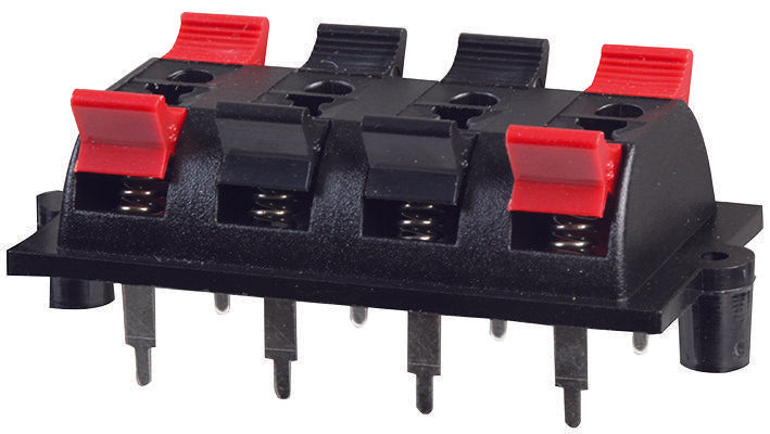 FE6930 PUSH TERMINAL, CABLE, SPRING, 8WAY CLIFF ELECTRONIC COMPONENTS