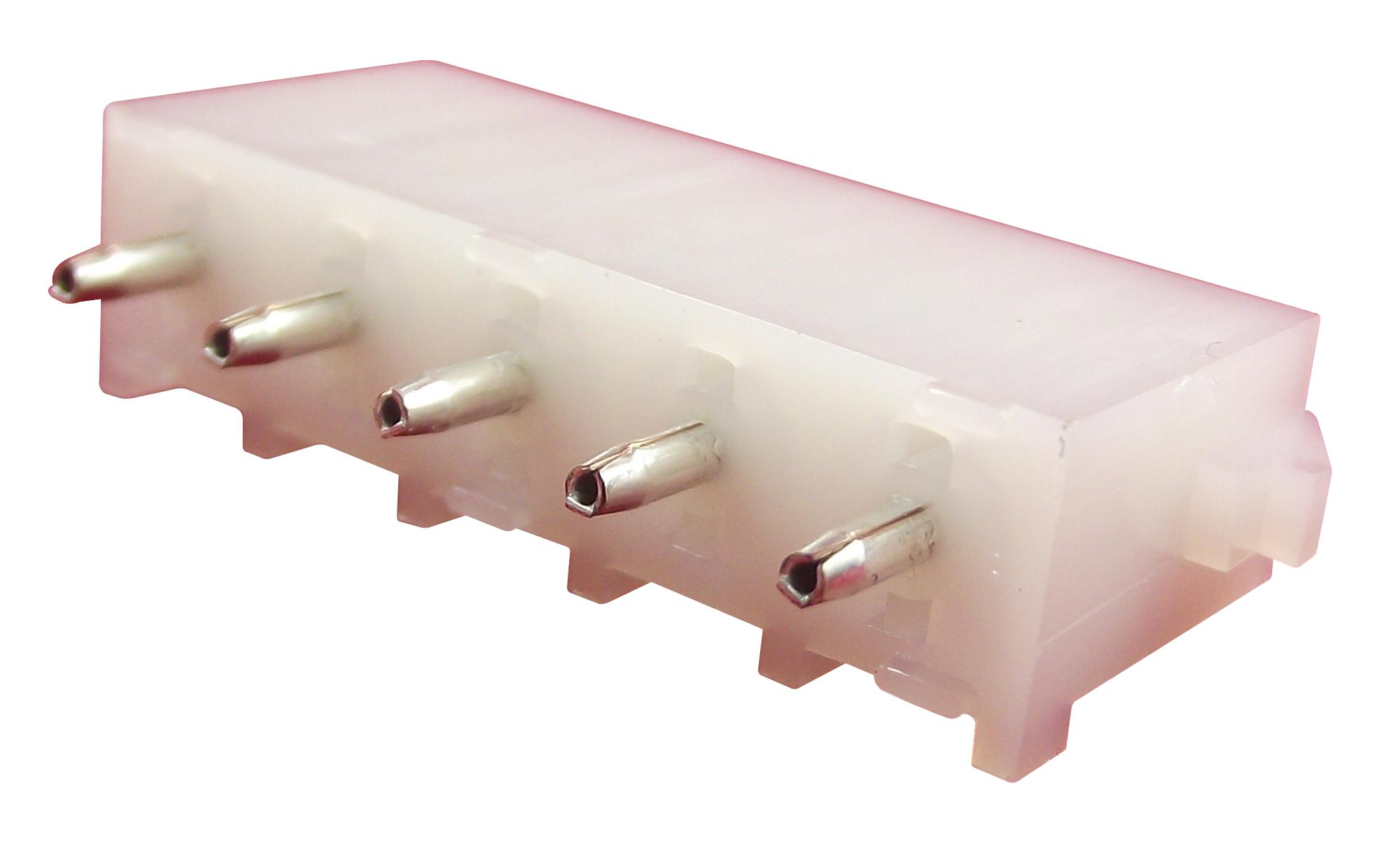 640467-1 CONNECTOR, HEADER, MATE-N-LOK, 5WAY AMP - TE CONNECTIVITY