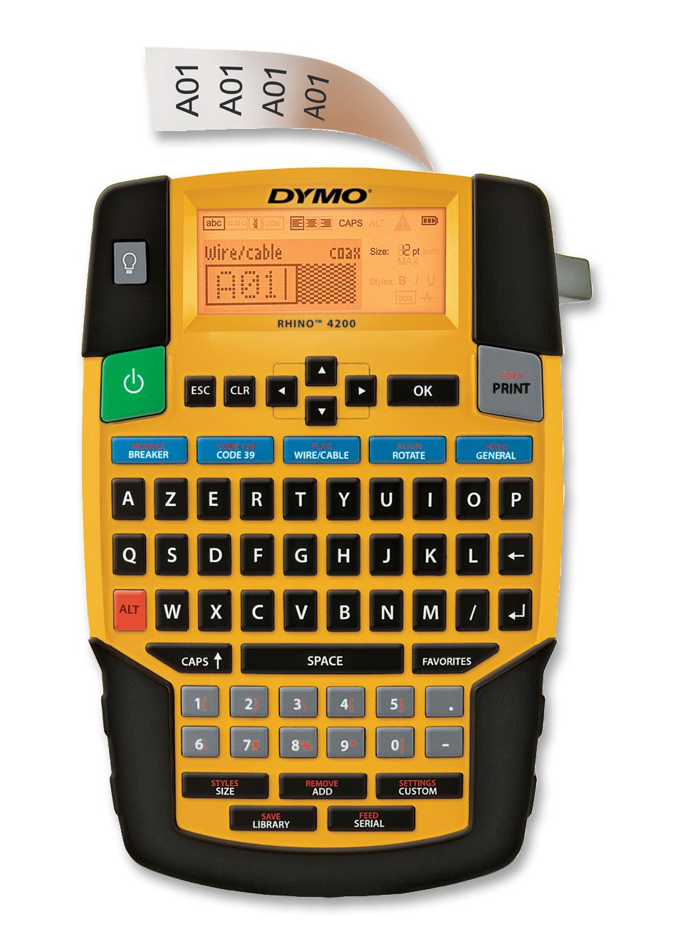 S0955960 LABEL WRITER, AZERTY, RHINO4200, EU DYMO