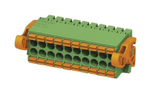 DFMC 1,5/ 3-ST-3,5-LR TERMINAL BLOCK, PLUGGABLE, 3POS, 16AWG PHOENIX CONTACT
