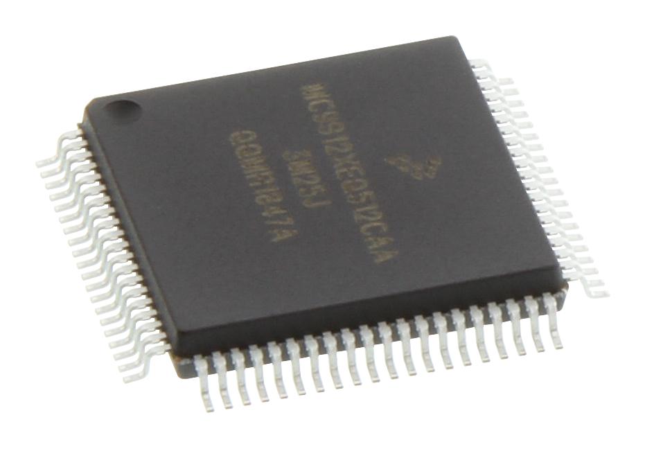 MC9S12XEQ512CAA MCU, 16BIT, HCS12X, 50MHZ, QFP-80 NXP