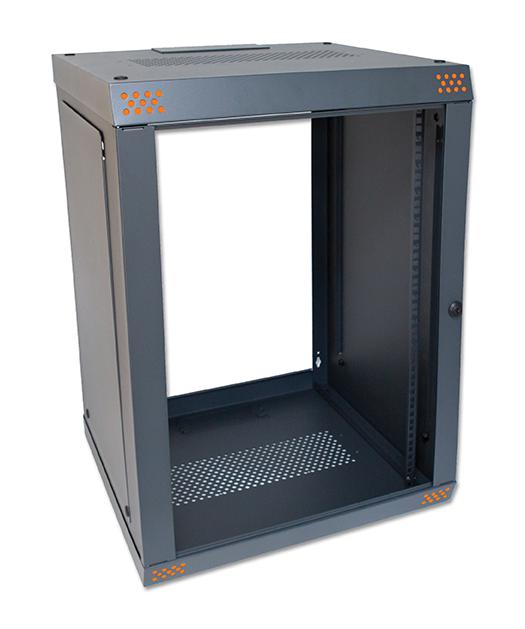 CQX155213 ENCLOSURE, 19", CAMRACK QX, 15U, ORANGE CAMDENBOSS
