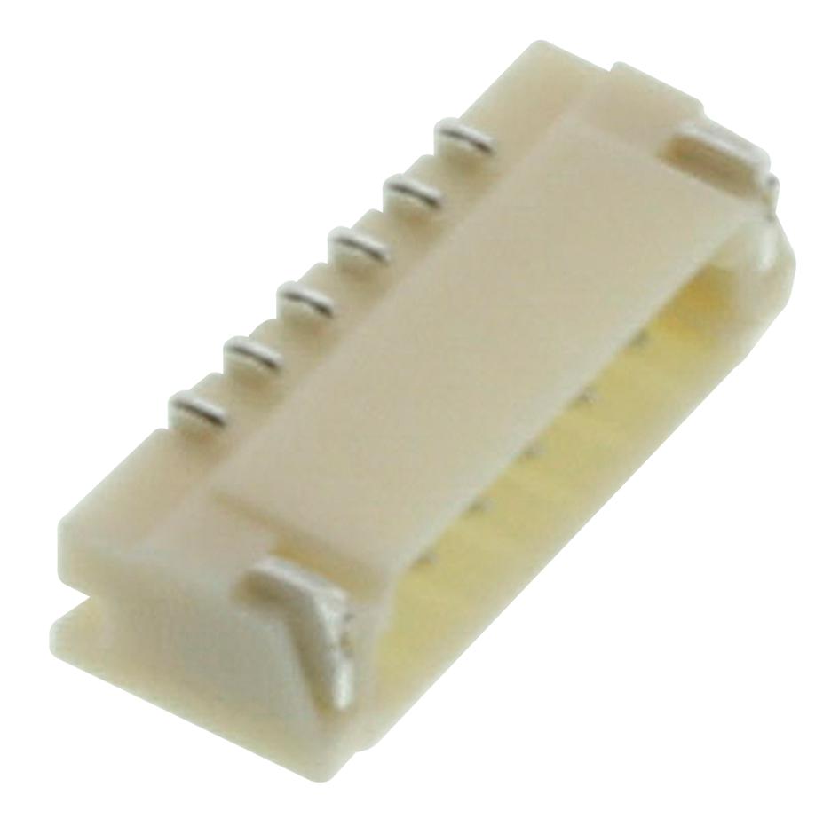 SM06B-XSRS-ETB (LF)(SN) HEADER, XSR, SMT, R/A, 0.6MM, 6WAY JST (JAPAN SOLDERLESS TERMINALS)