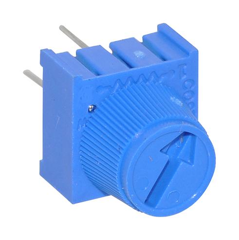 3386P-1-103TLF TRIMMER, POT, 10KOHM, 10%, 1TURN, TH BOURNS