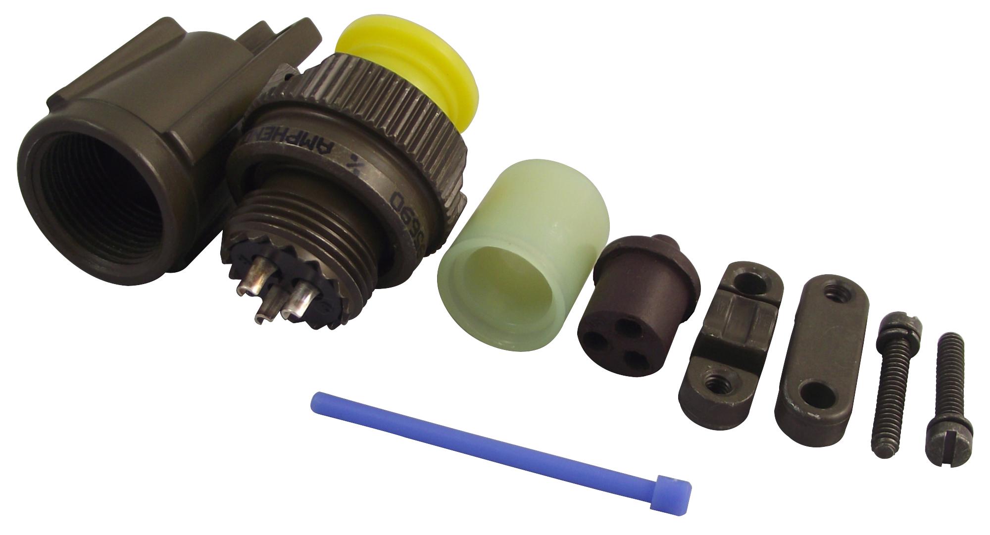 MS3106F10SL-3S CIRCULAR CONNECTOR, PLUG, 10SL-3, CABLE AMPHENOL INDUSTRIAL