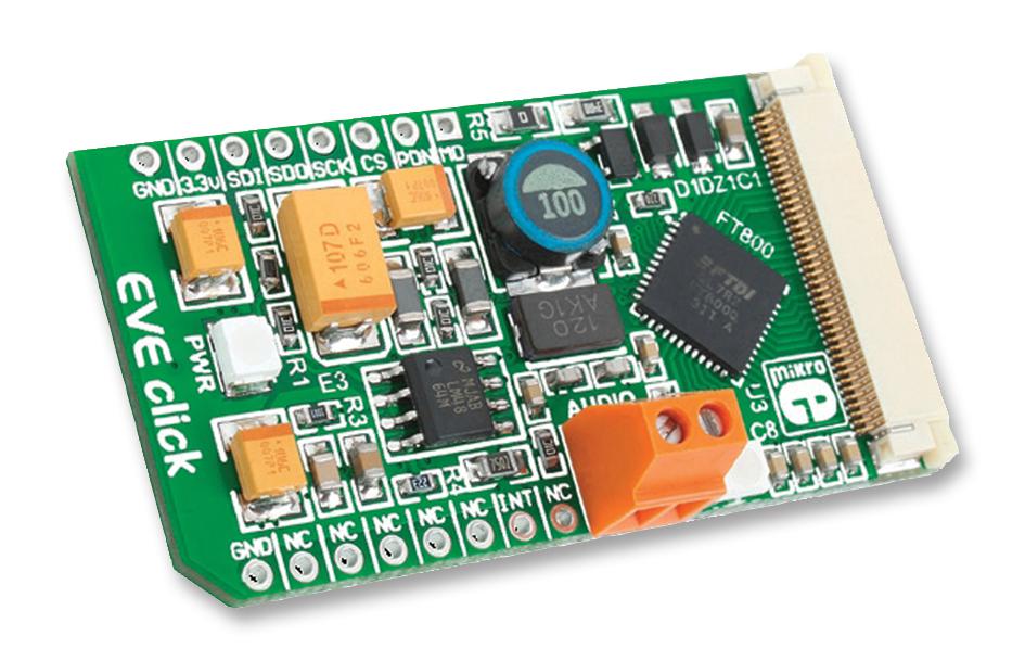 MIKROE-1430 EVE CLICK, CONTROLLER BOARD MIKROELEKTRONIKA