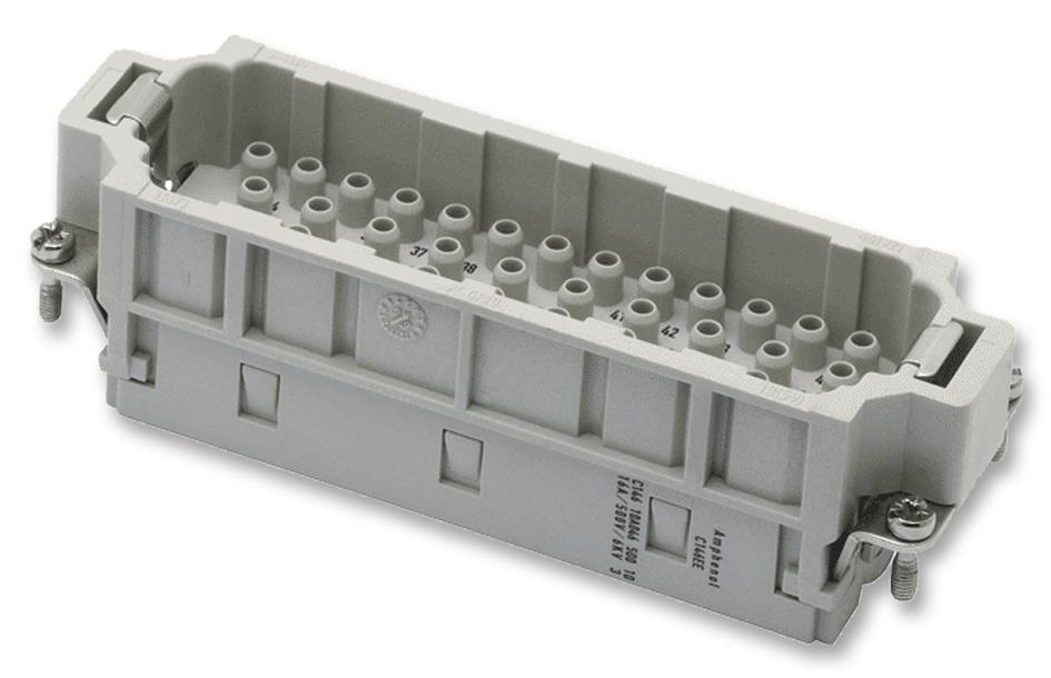 C146 10A046 500 10 INSERT, PLUG, 46+PE WAY, CRIMP AMPHENOL SINE/TUCHEL