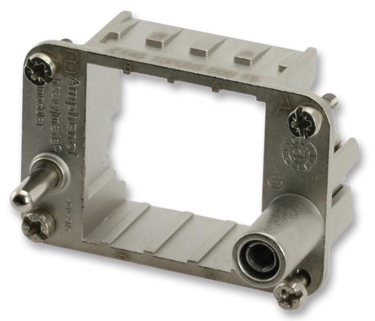 C146 10P006 000 15 MALE FRAME, HEAVY MATE, FOR 2 MODULES AMPHENOL SINE/TUCHEL