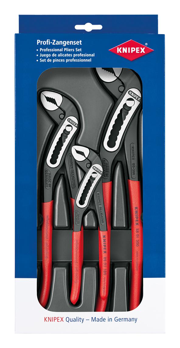 00 20 09 V03 TOOL KIT, PLIERS, ALLIGATOR, 3PC KNIPEX