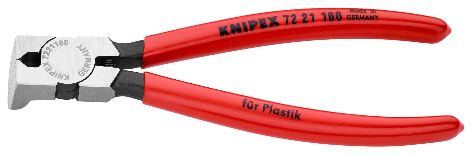 72 21 160 CUTTER, PLASTIC/LEAD, 160MM KNIPEX