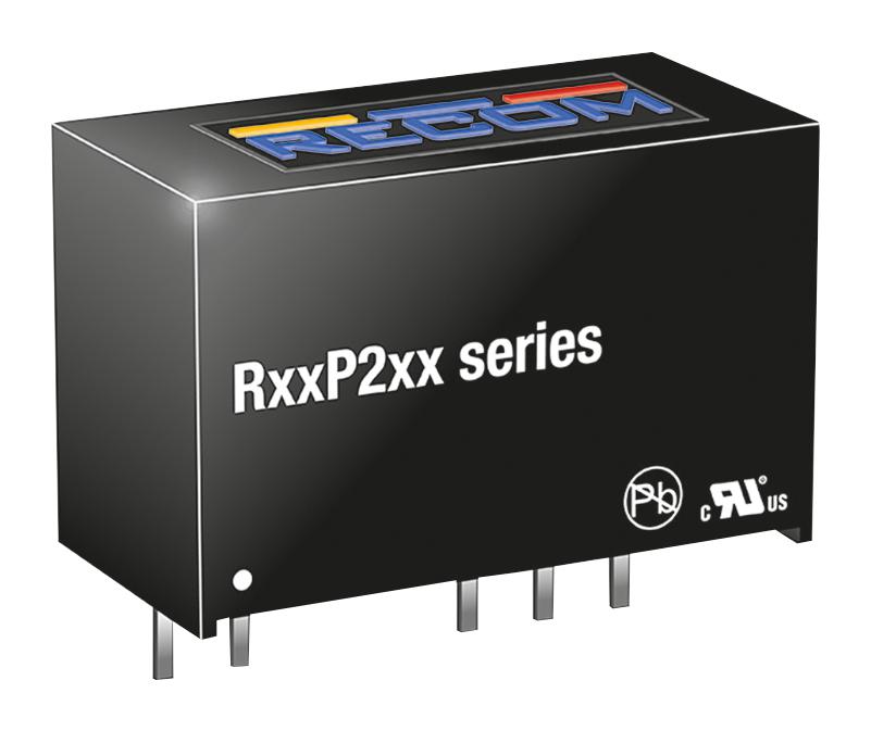 R12P212D/P DC-DC CONVERTER, 2 O/P, 2W RECOM POWER