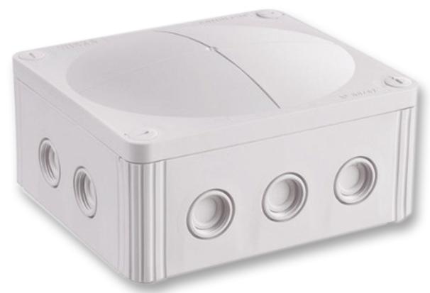 COMBI 1010/5/W JUNCTION BOX, PP, WHT, 140X140X82, IP67 WISKA