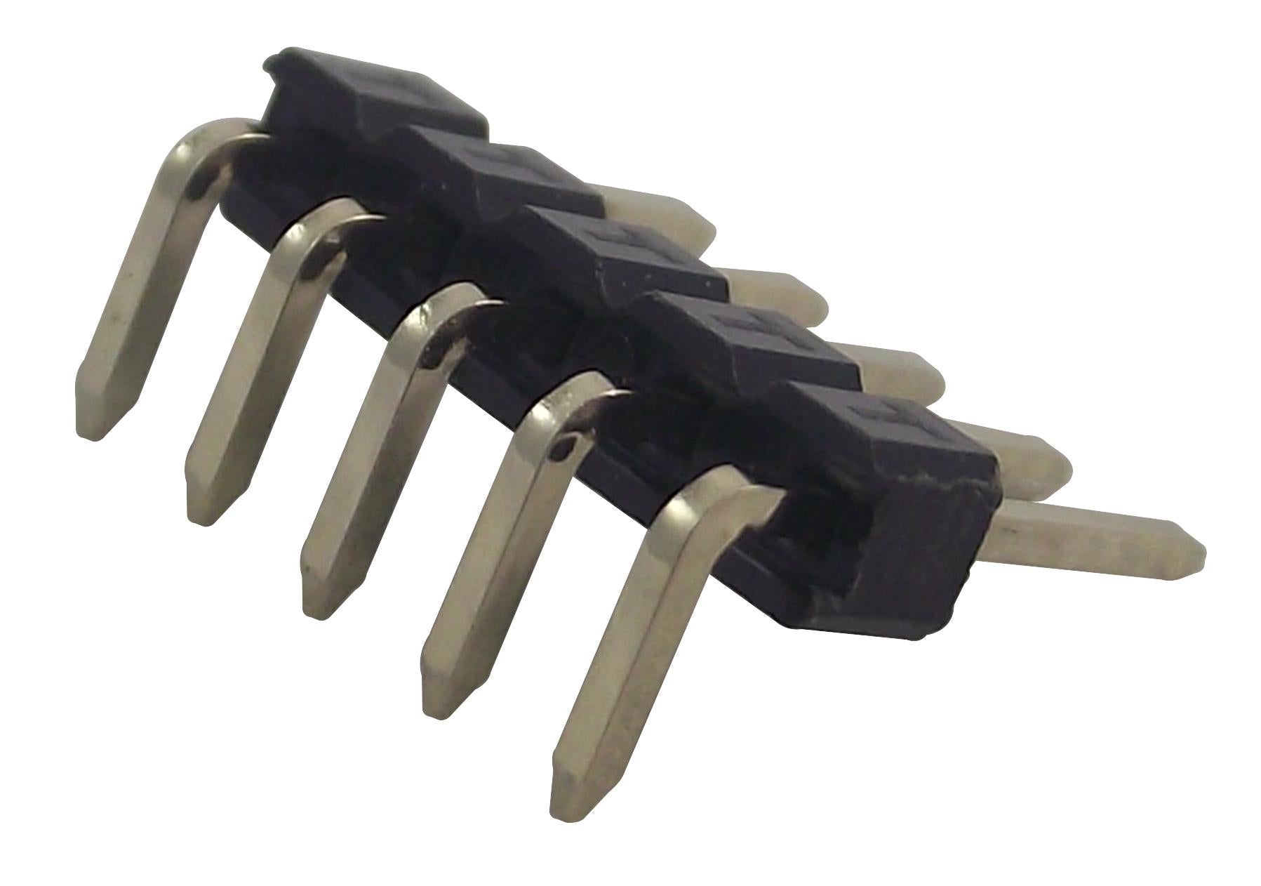 61300511021 HEADER, 2.54MM, PIN, THT, R/A, 5WAY WURTH ELEKTRONIK