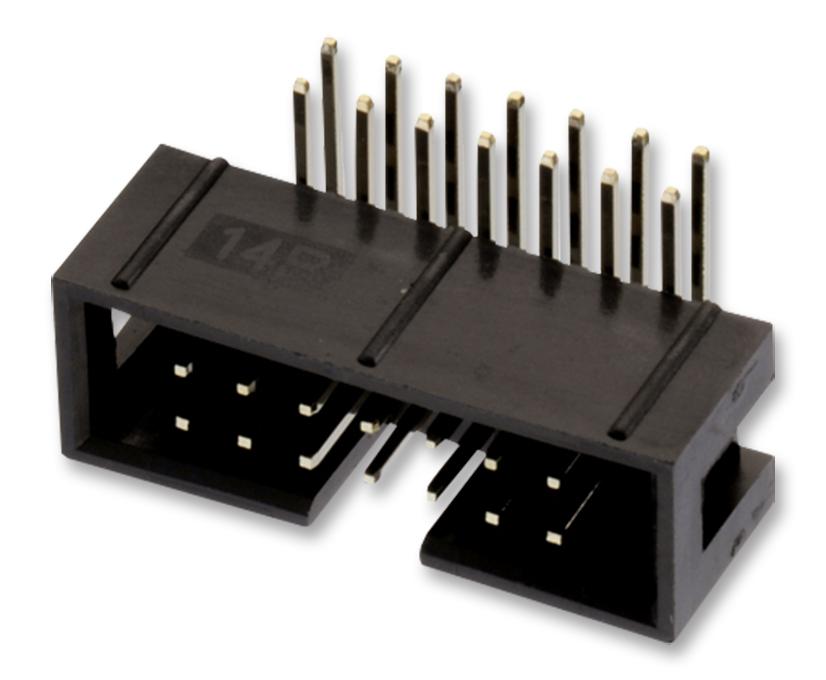 61200621721 HEADER, 2.54MM, MALE, THT, VERT, 6WAY WURTH ELEKTRONIK