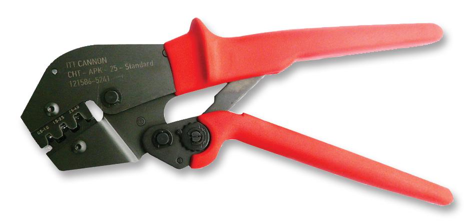 121586-5241 CRIMP TOOL, TRIDENT PWR,  20-12AWG ITT CANNON