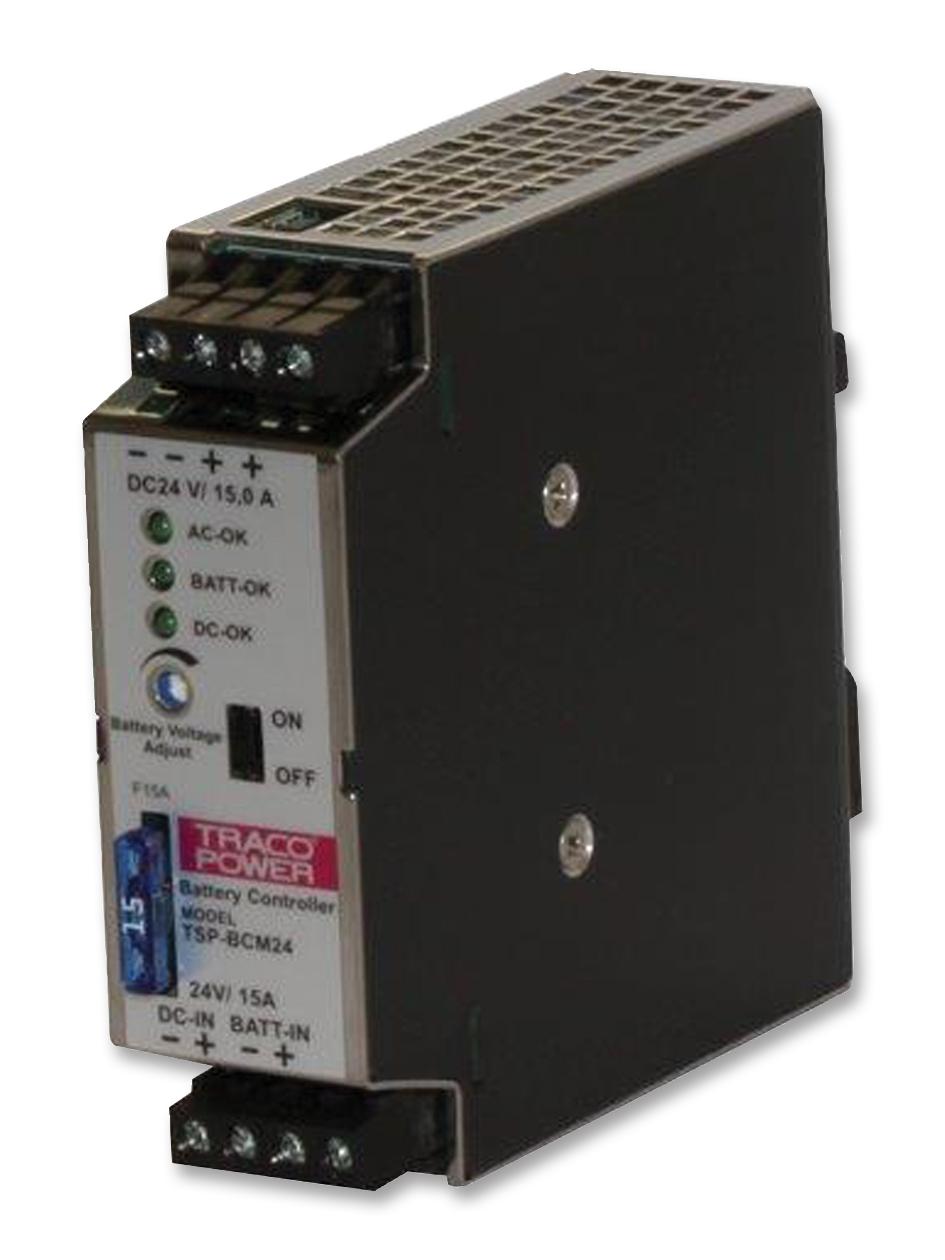 TSP-BCM24 BUFFER MODULE, AC/DC, 360W, 24V TRACO POWER