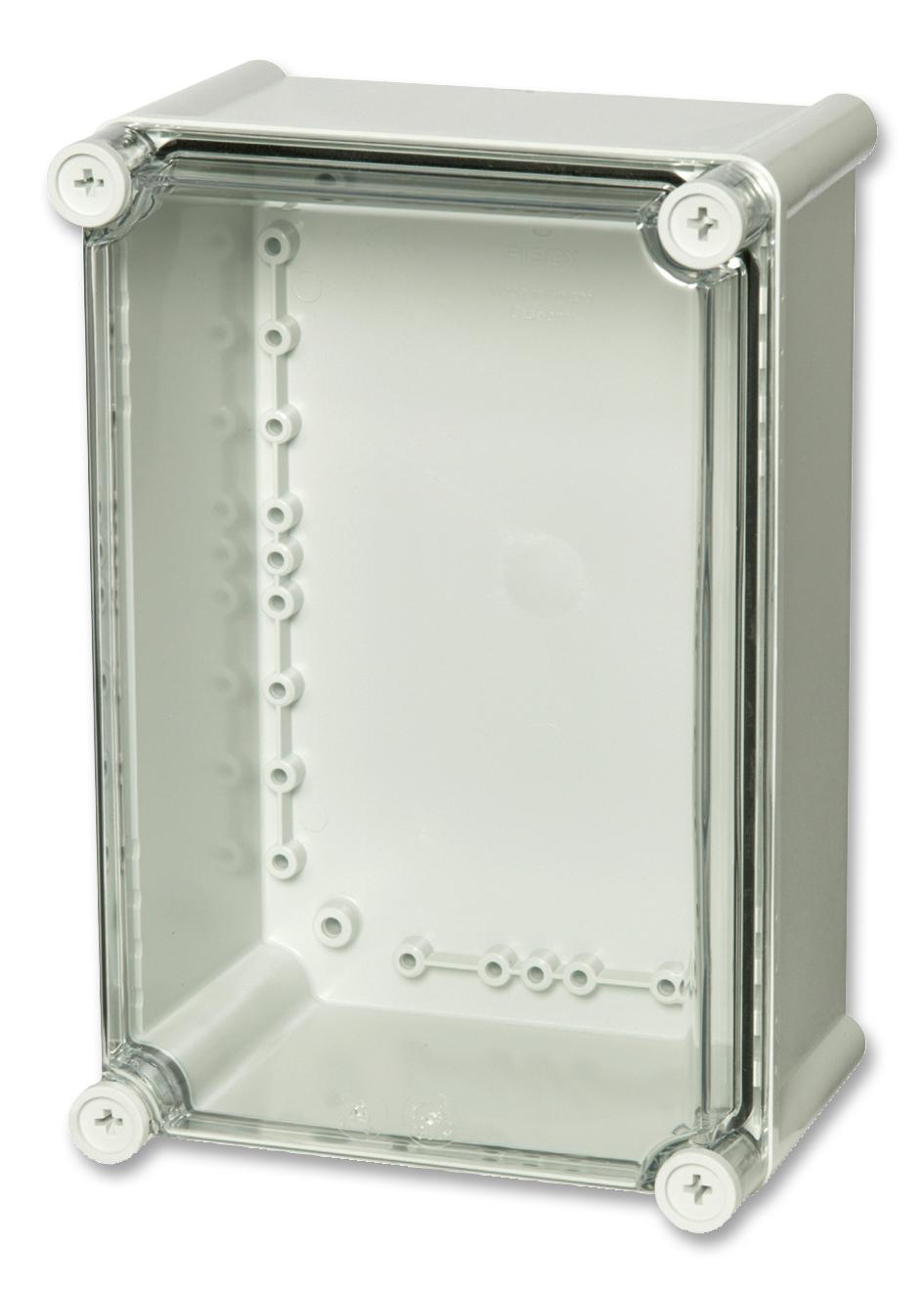 PC 2819 13 T ENCLOSURE ENCLOSURE, PC, GRY, CLR LID, 280X190X130 FIBOX