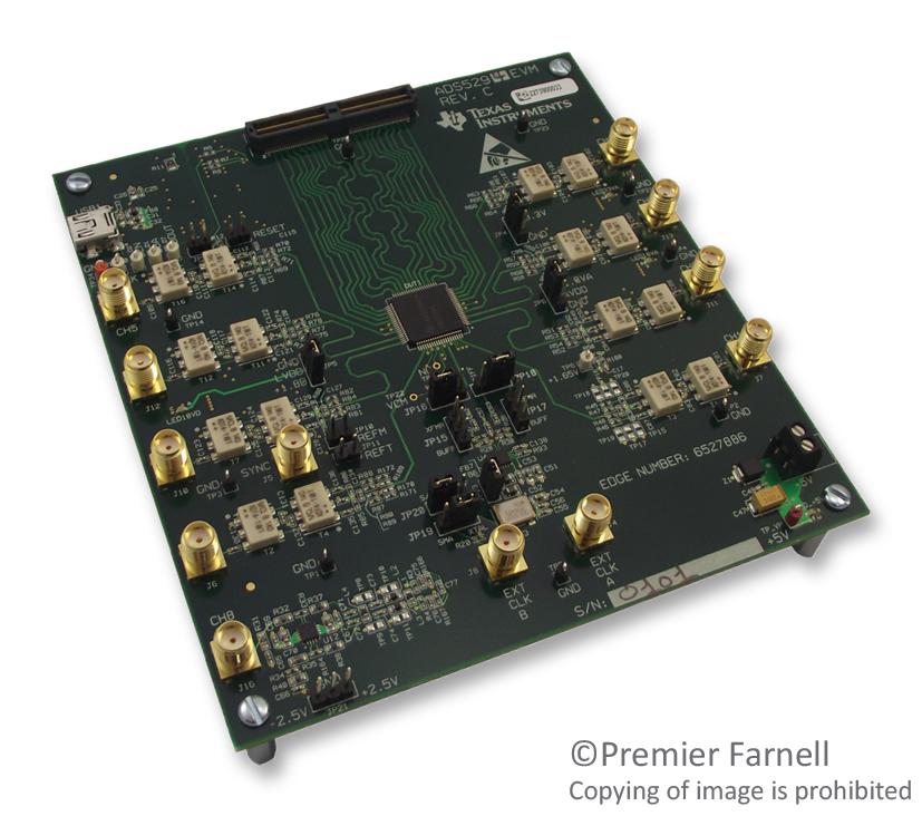 ADS5294EVM EVALUATION MODULE, ADC TEXAS INSTRUMENTS