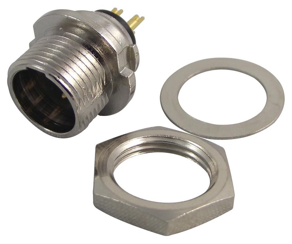 RT3MPR CONNECTOR, XLR, PLUG, 3POS, PANEL REAN