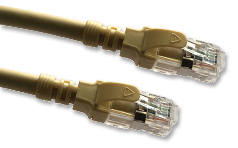 2996AS-5 PATCH LEAD, CAT6A, BEIGE, 5M VIDEK