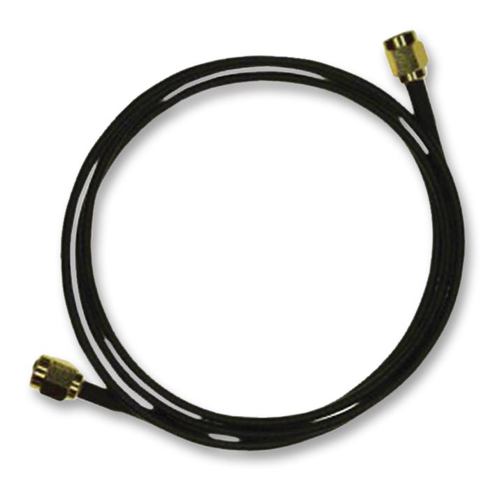 135101-02-24.00 COAXIAL CABLE, RG174/U, SMA PLUG, 24INCH AMPHENOL CONNEX