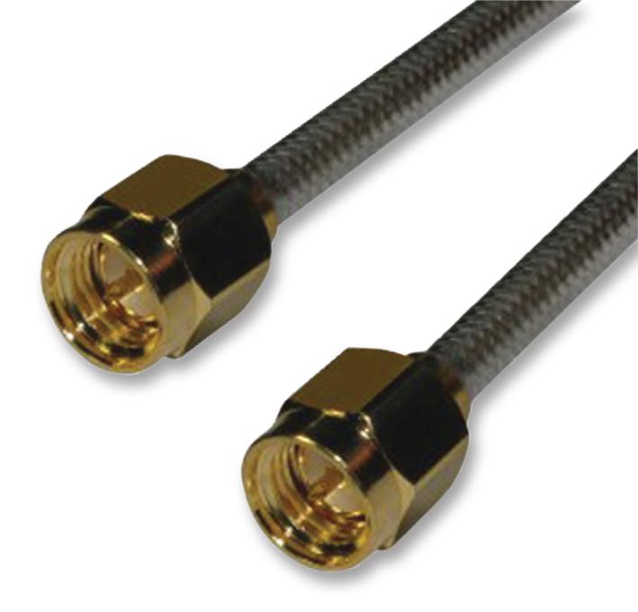 135101-R1-03.00 COAXIAL CABLE, SEMI RIGID, SMA PLUG, 3" AMPHENOL CONNEX