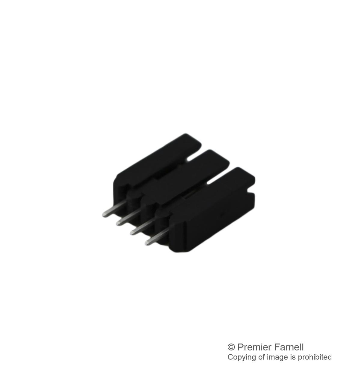 5-103735-3 CONNECTOR, HEADER, 4POS, 1ROWS, 2.54MM AMP - TE CONNECTIVITY