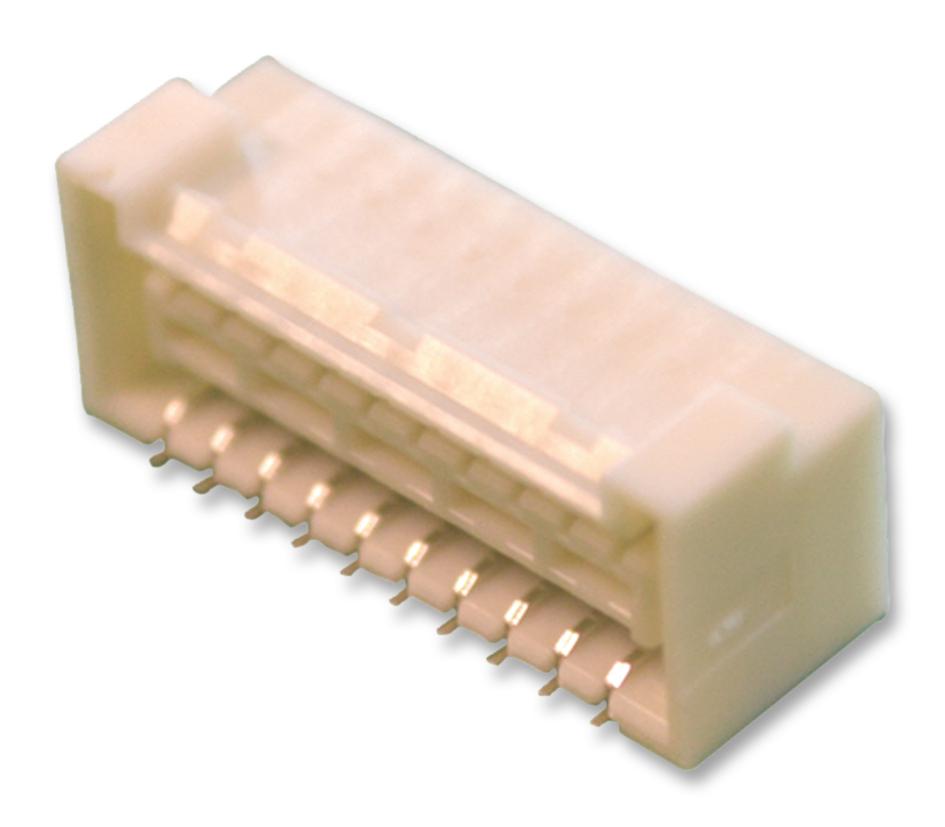 SM10B-ZPDSS-TF (LF)(SN) CONNECTOR, HEADER, 10POS, 2ROW, 1.5MM JST (JAPAN SOLDERLESS TERMINALS)