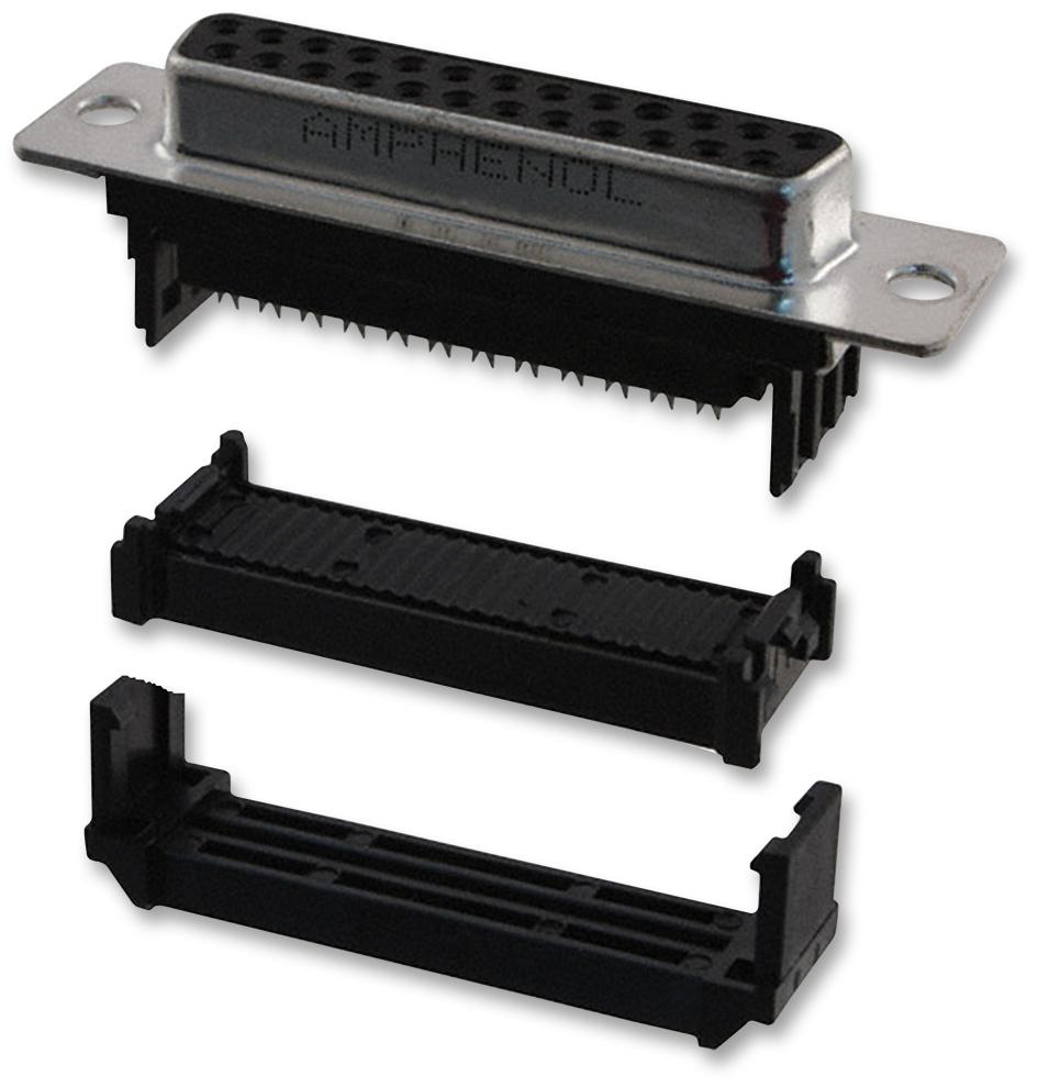 L17DBFRA25S CONNECTOR, D SUB, RCPT, 25POS AMPHENOL