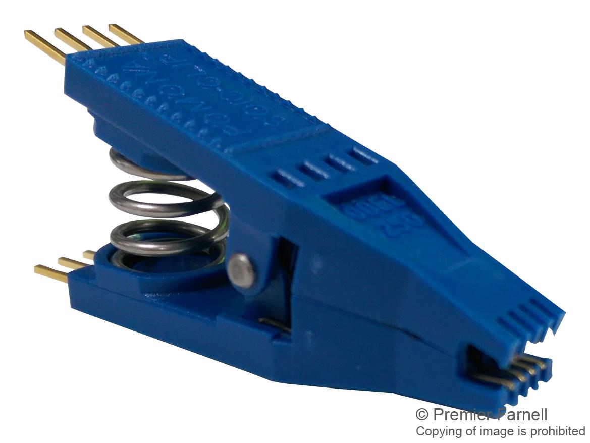 5252 TEST CLIP, 16 POS, 1.27MM, SOJ/SOIC POMONA