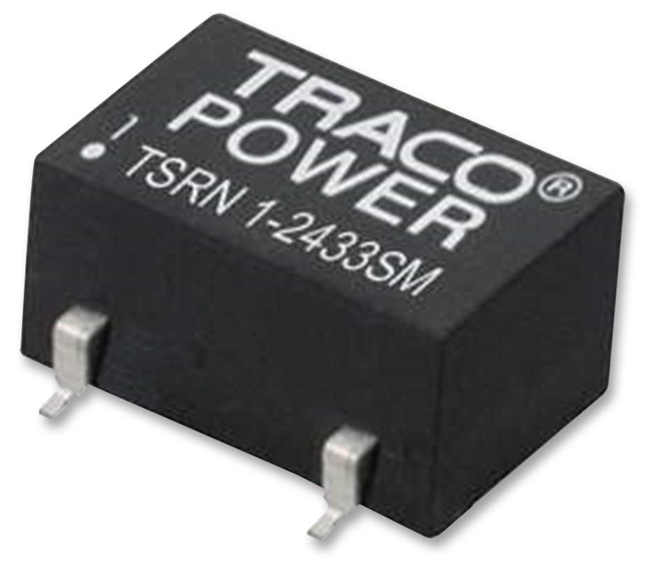 TSRN 1-24120SM DC-DC CONVERTER, 12V, 1A TRACO POWER