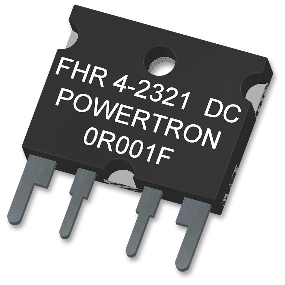 FHR 4-2321 0R100  S 1% Q RESISTOR, METAL FOIL, 0.1OHM, 3W, 1% POWERTRON