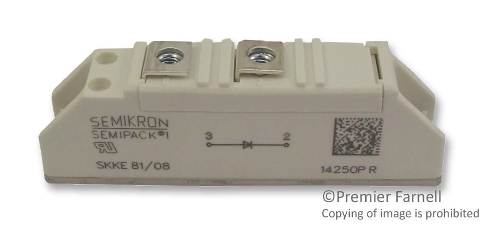 SKKE 81/08 DIODE, MODULE, 82A, 800V SEMIKRON