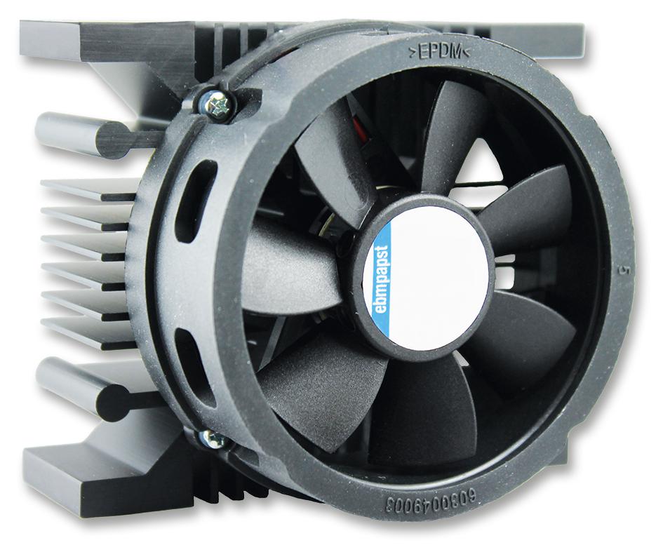 PG1W-12-60-L3BN FORCE COOLED HEAT SINK, 0.94 DEG C/W EBM-PAPST
