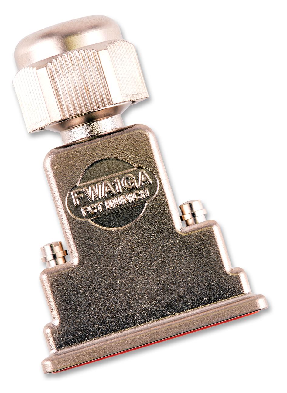 172704-0192 D-SUB BACKSHELL, DE, 180°, PET MOLEX / FCT