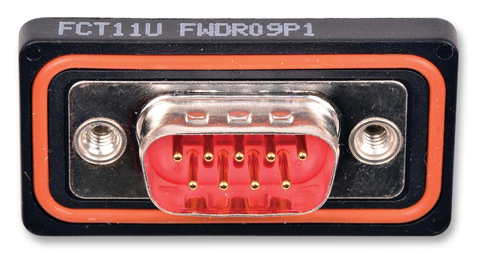 172704-0057 D SUB CONN, PLUG, 9POS, TH MOLEX / FCT