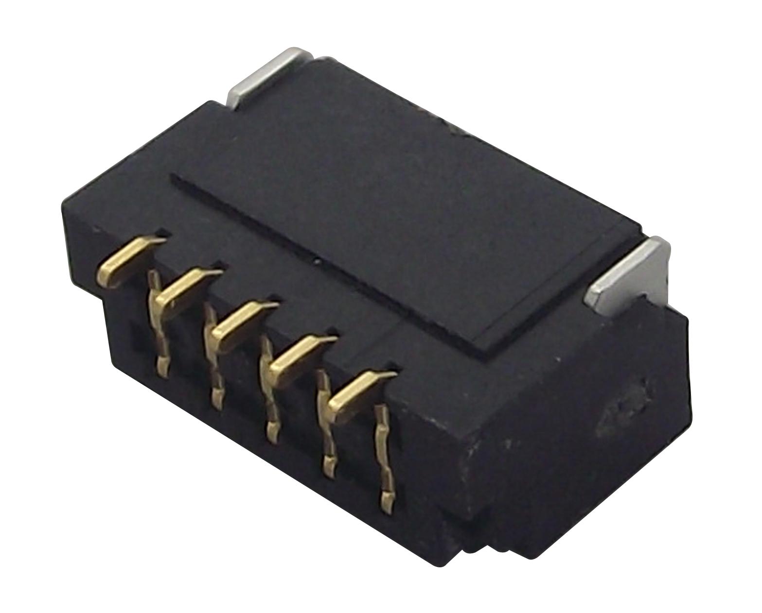 T1M-05-F-SH-L CONNECTOR, HEADER, 5POS, 1ROW, 1MM SAMTEC