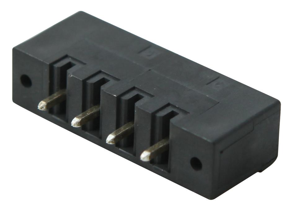 31235104 CONNECTOR, HEADER, 4POS, 1ROW, 5.08MM METZ CONNECT