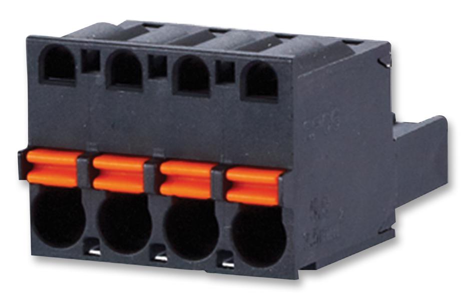 SP06510VBNC TERMINAL BLOCK, PLUGGABLE, 10POS, 12AWG METZ CONNECT