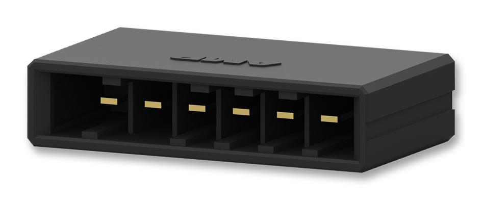 1-316133-2 CONNECTOR, HEADER, 6POS, 1ROW, 5.08MM AMP - TE CONNECTIVITY