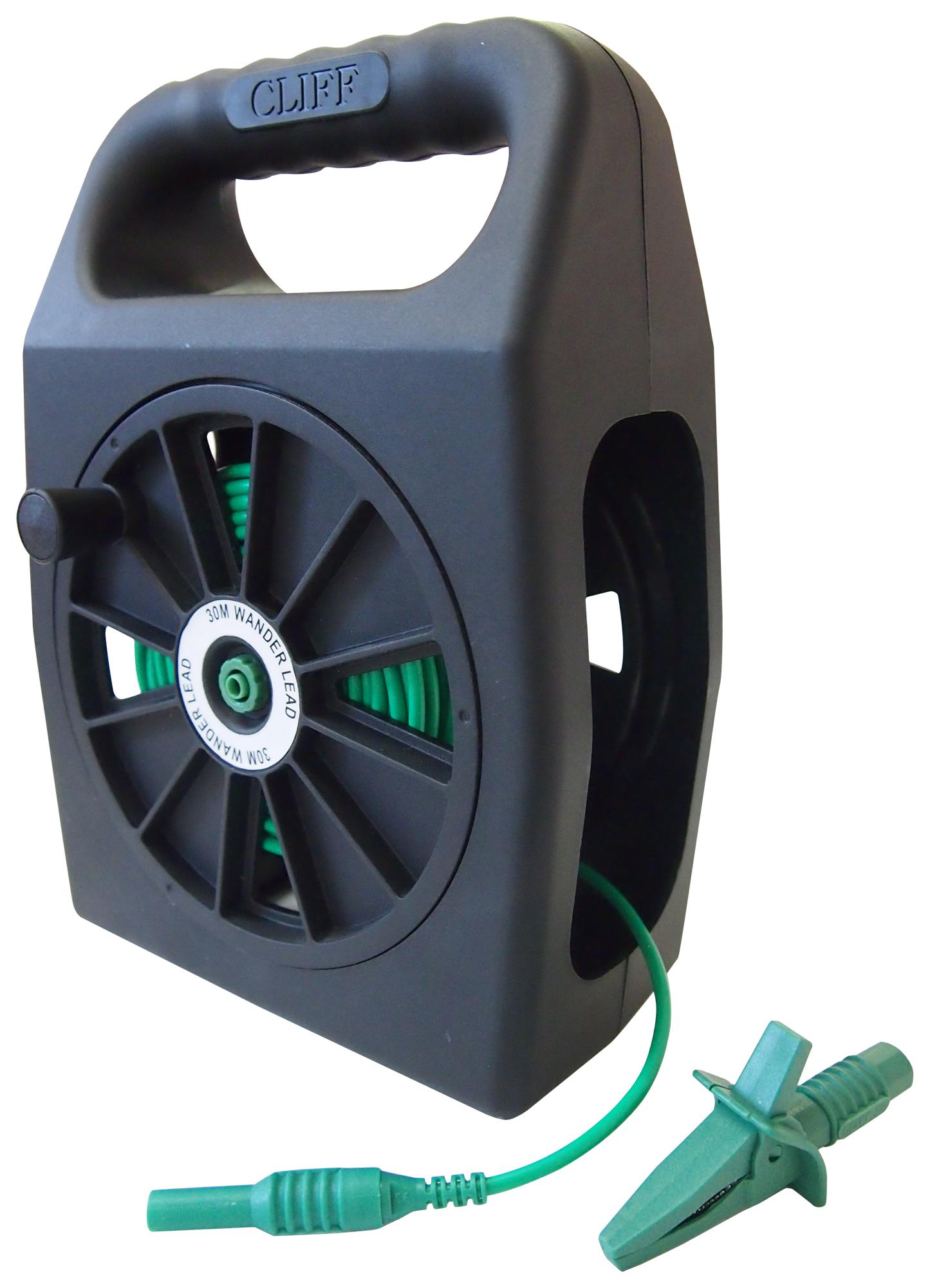 CIH299430 EARTH LEAD, 4MM BANANA PLUG, 30M CLIFF ELECTRONIC COMPONENTS